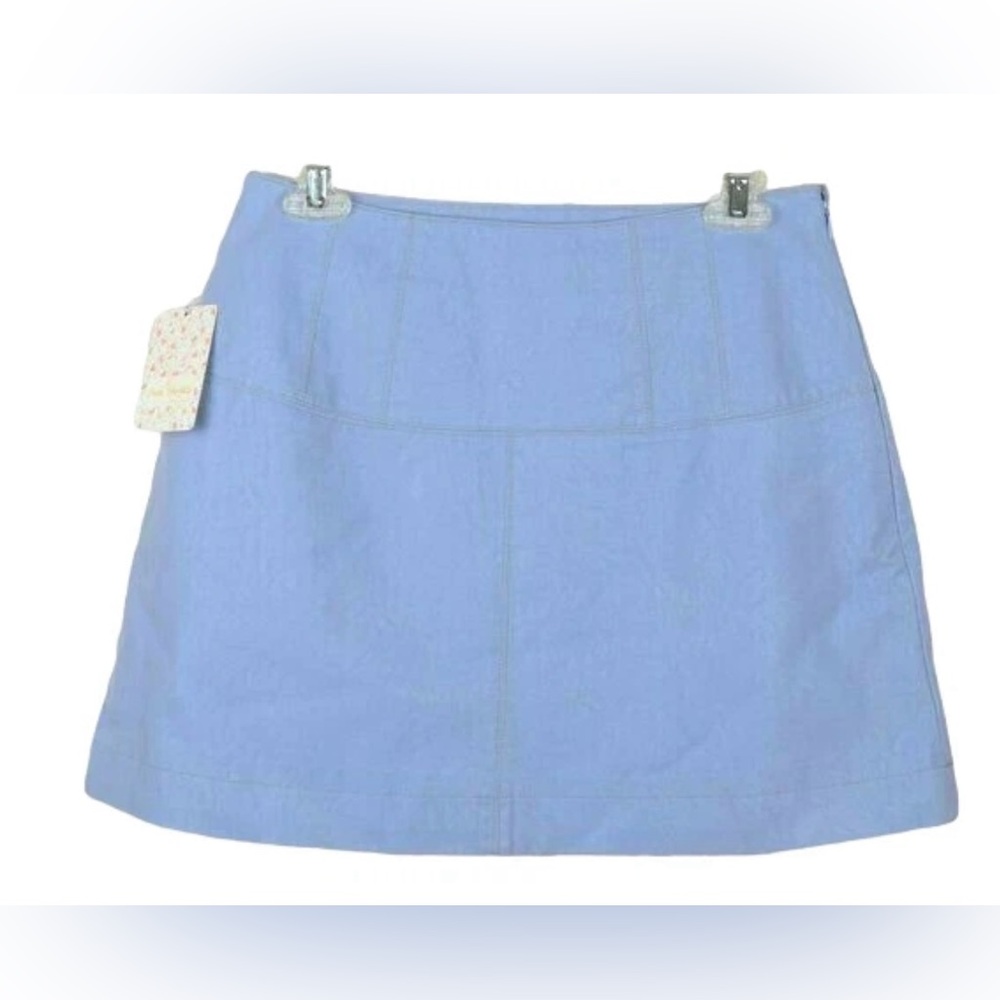 Free People Wisteria Breeze suede mini skirt . Size 8